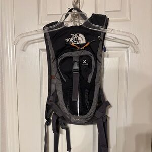 The North Face Black and Dark Gray Hydration Pack